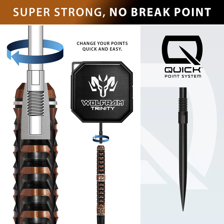 Wolfram Trinity QP Darts | Harrows - Image 5