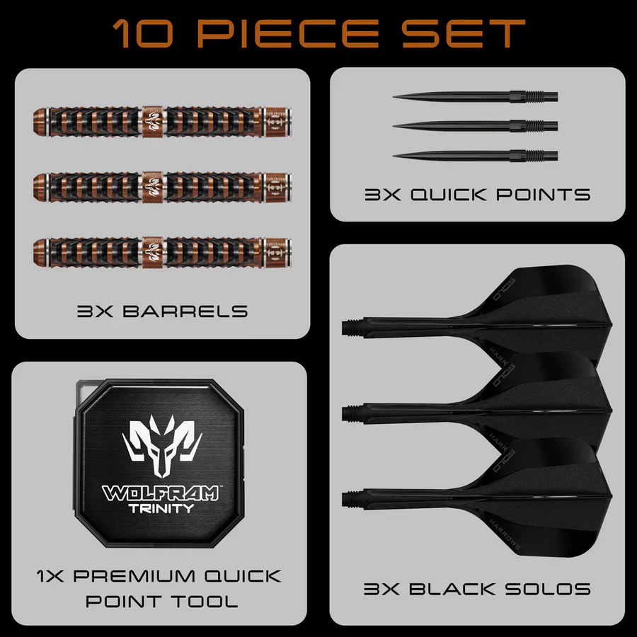 Wolfram Trinity QP Darts | Harrows - Image 7